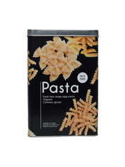 Metal Pasta Jar - Black, 3000Ml - MARKET 99