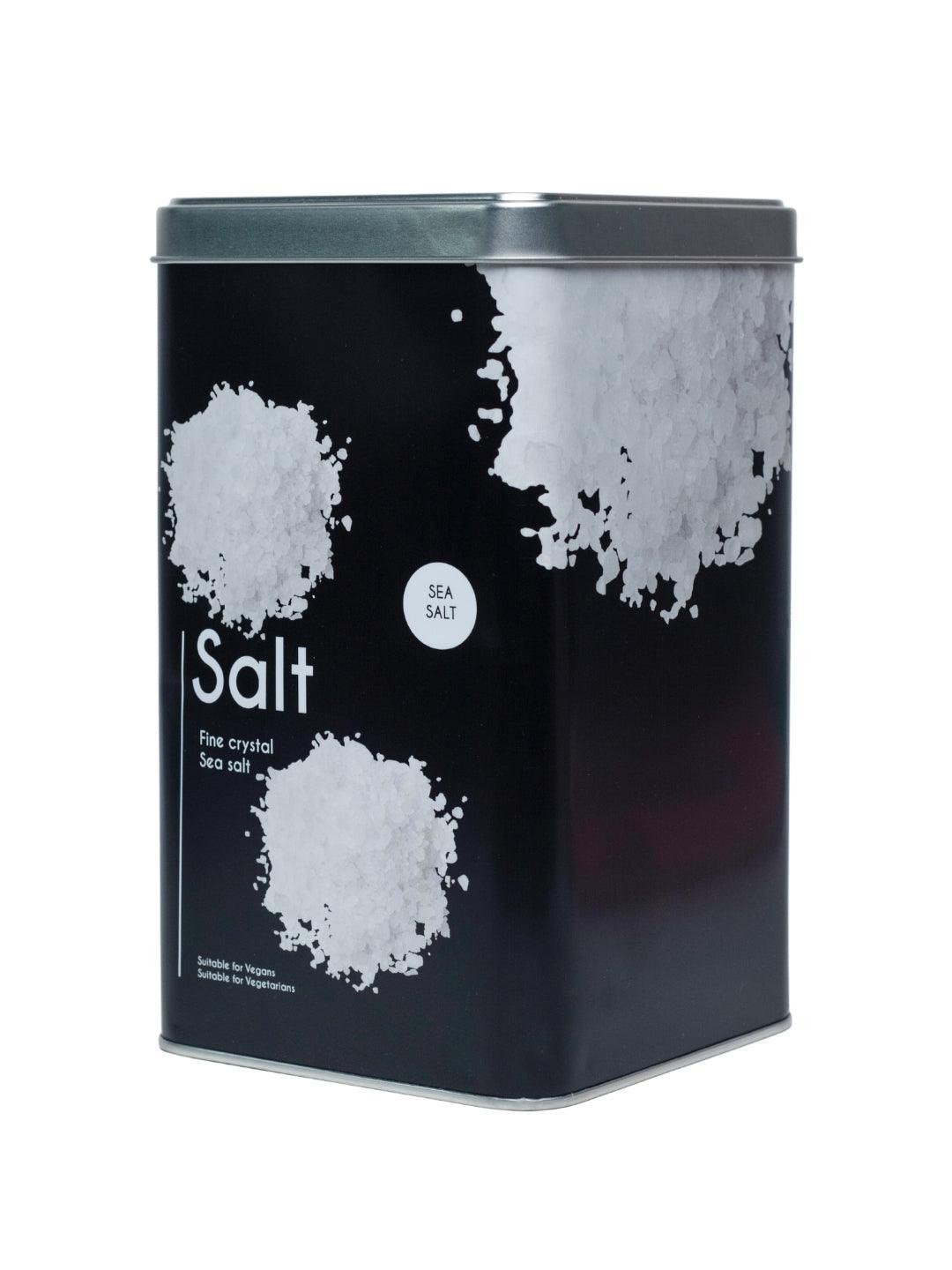 Metal Salt Jar - Black, 2050Ml - MARKET 99