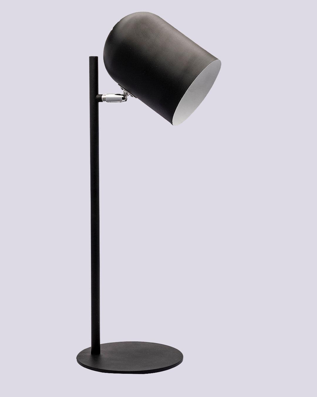 Metal Table Lamp, Stunning Lighting, Study Lamp, Black, Iron - MARKET 99