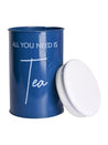 Metal Tea, Sugar, Coffee, Cookie & Snack Jar - Set Of 5 & Each 900 Ml - MARKET 99