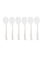 Midline Steel Tableware Cutlery Set Of 18 Pcs With Stand in Silver Colour - MARKET 99