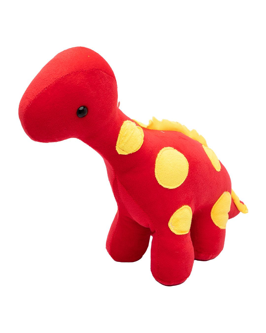 Millo Dino, Plush Toy, Red, Polyester - MARKET 99