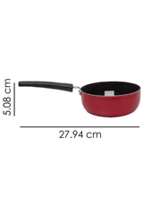 Mini Nonstick Saucepan, Red, Aluminium, 600 mL - MARKET 99