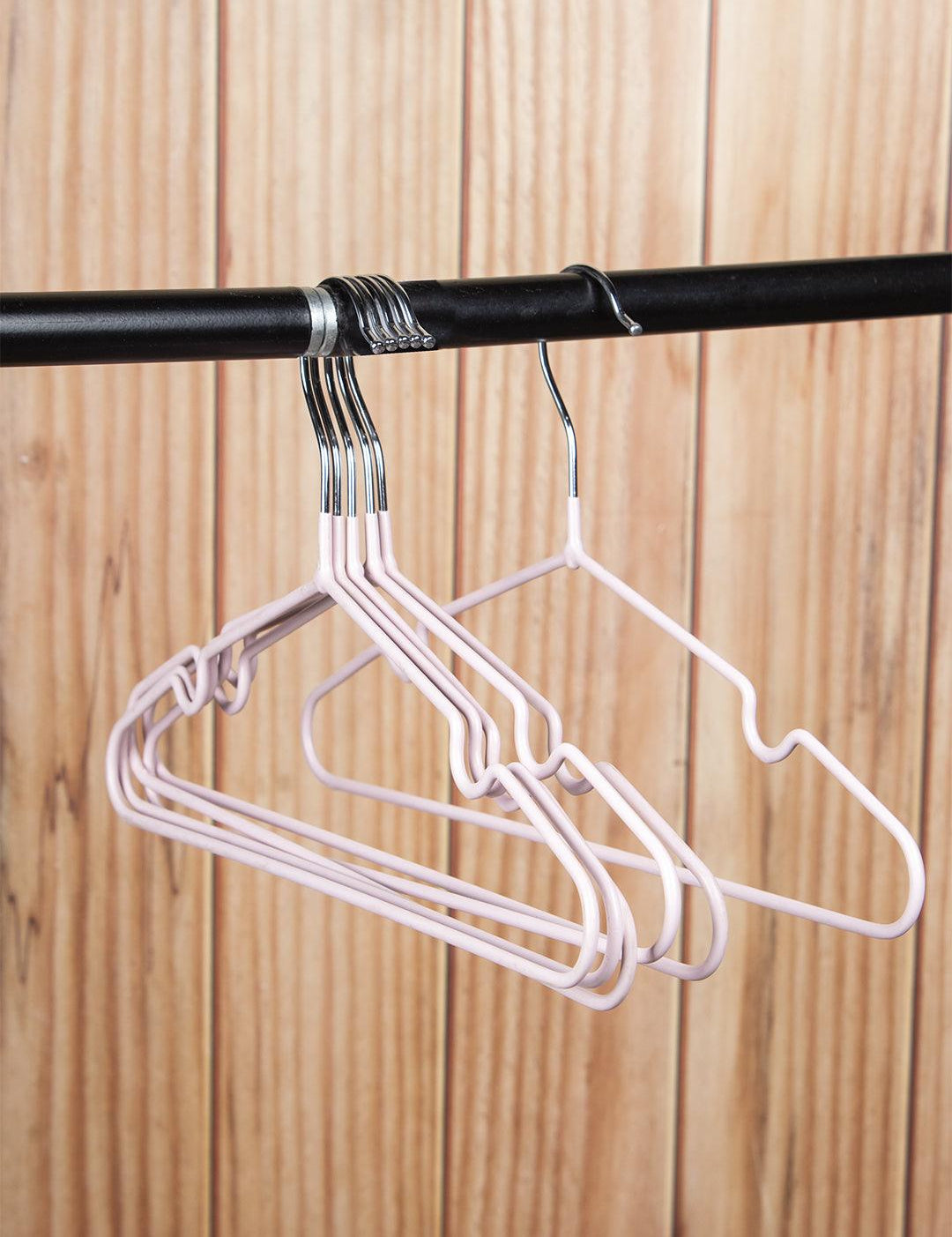 Modern Cloth Hanger, Peach, Iron, Set of 10 - MARKET 99