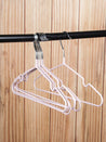 Modern Cloth Hanger, Peach, Iron, Set of 10 - MARKET 99