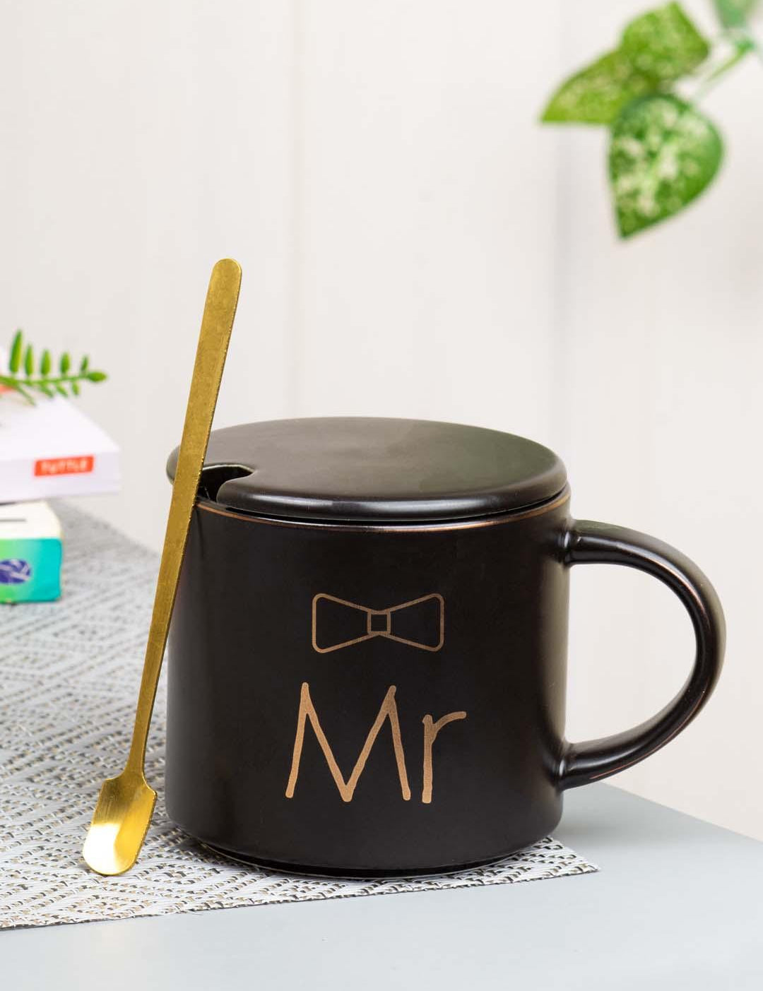 Mr Coffee Mugs - (420mL, Black) - MARKET 99