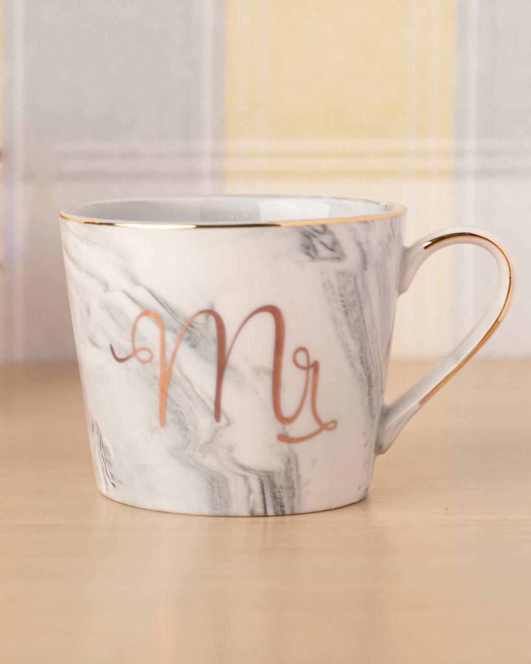 Mr Mug, Grey, Ceramic, 350 mL - MARKET 99