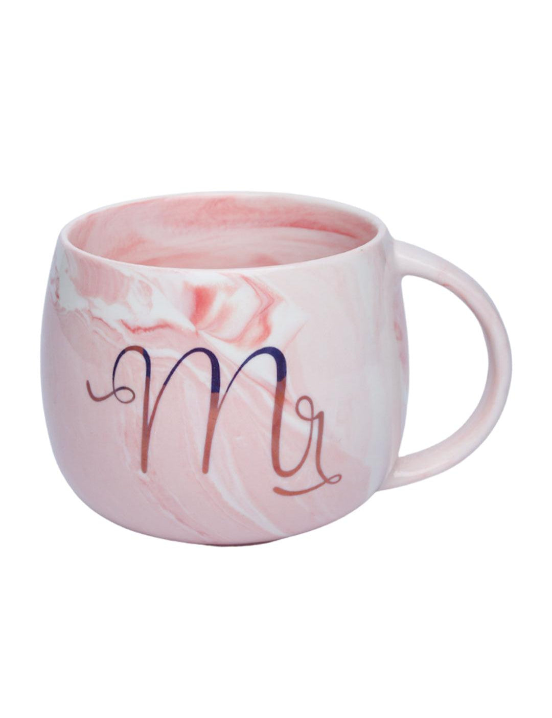 Mr. Royal Marble Mug - 350mL, Pink - MARKET 99