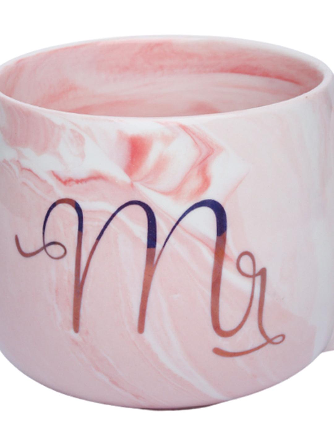 Mr. Royal Marble Mug - 350mL, Pink - MARKET 99