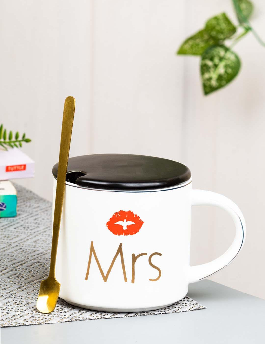 Mrs Coffee Mugs - (420mL, White) - MARKET 99