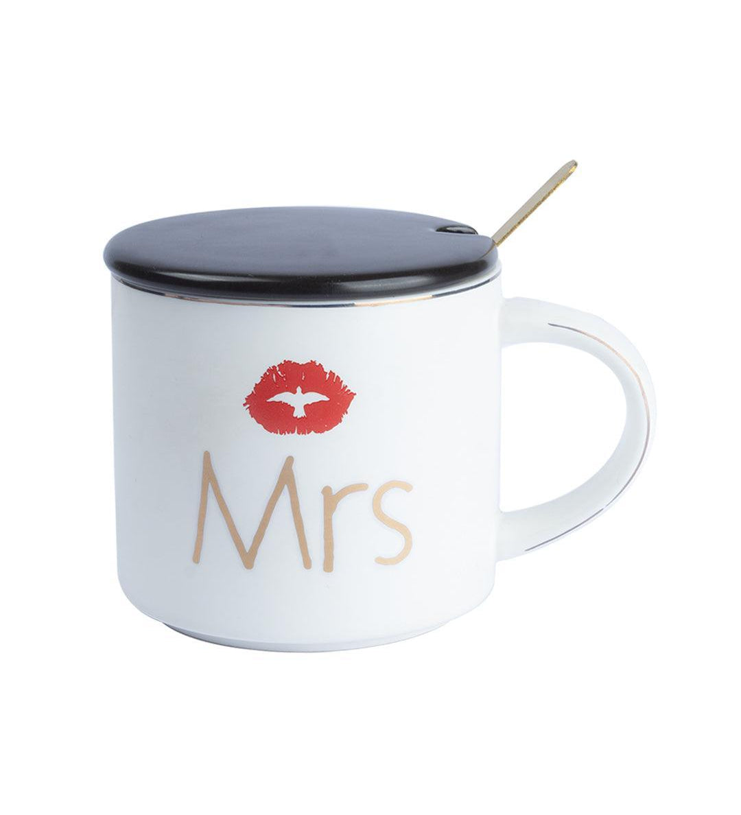 Mrs Coffee Mugs - (420mL, White) - MARKET 99