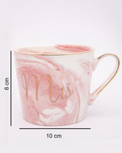 Mrs Mug, Pink, Ceramic, 350 mL - MARKET 99