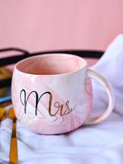 Mrs. Royal Marble Mug - 350mL, Pink - MARKET 99