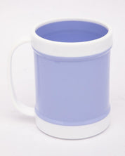 Mug, Cartoon Animal Print, Light Blue, Plastic - MARKET 99