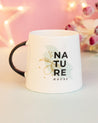 Mug, Pure Nature, White, Ceramic, 220 mL - MARKET 99