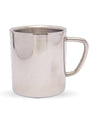 Mug, Silver, Stainless Steel, 200 mL - MARKET 99