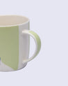 Mug, Unicorn Print, Green, Ceramic, 380 mL - MARKET 99
