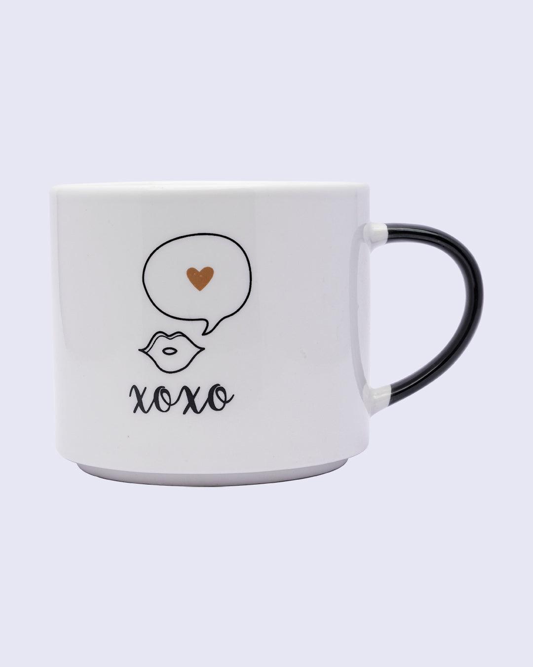 Mug, with Quotation, White, Ceramic, 420 mL - MARKET 99