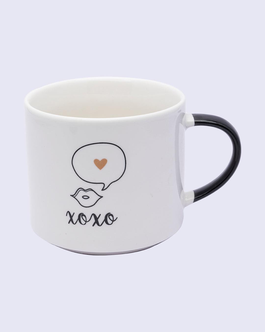 Mug, with Quotation, White, Ceramic, 420 mL - MARKET 99