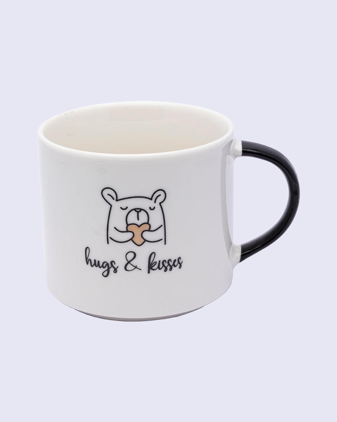 Mug, with Quotation, White, Ceramic, 420 mL - MARKET 99