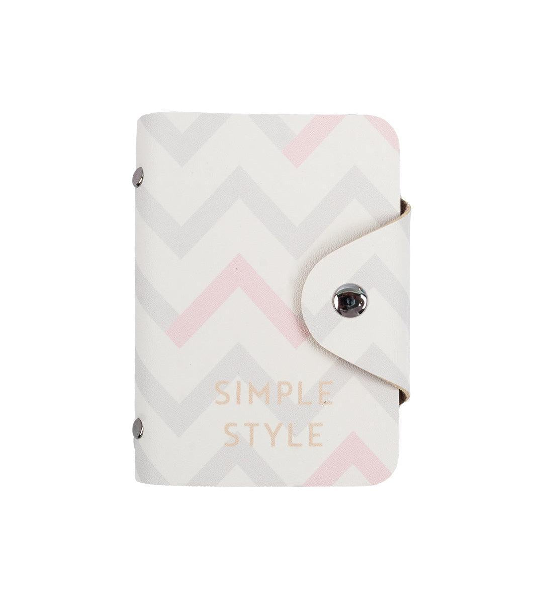 Multi Card Holder, Wallet, Harlequin Print, Multicolour, PU Leather - MARKET 99