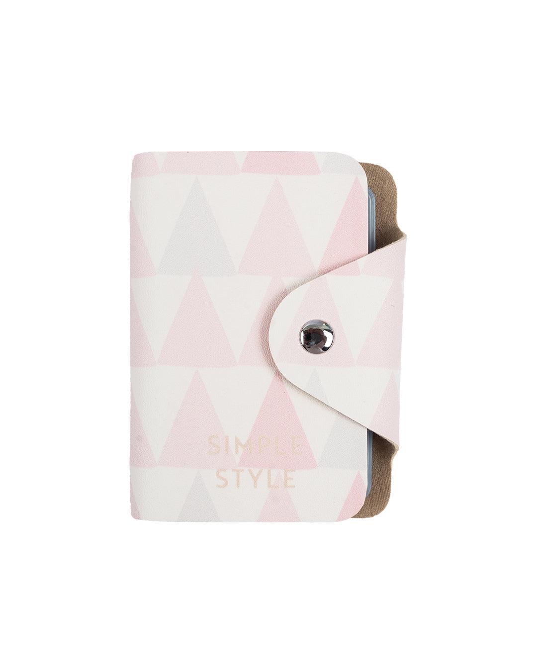 Multi Card Holder, Wallet, Pink, PU Leather, - MARKET 99