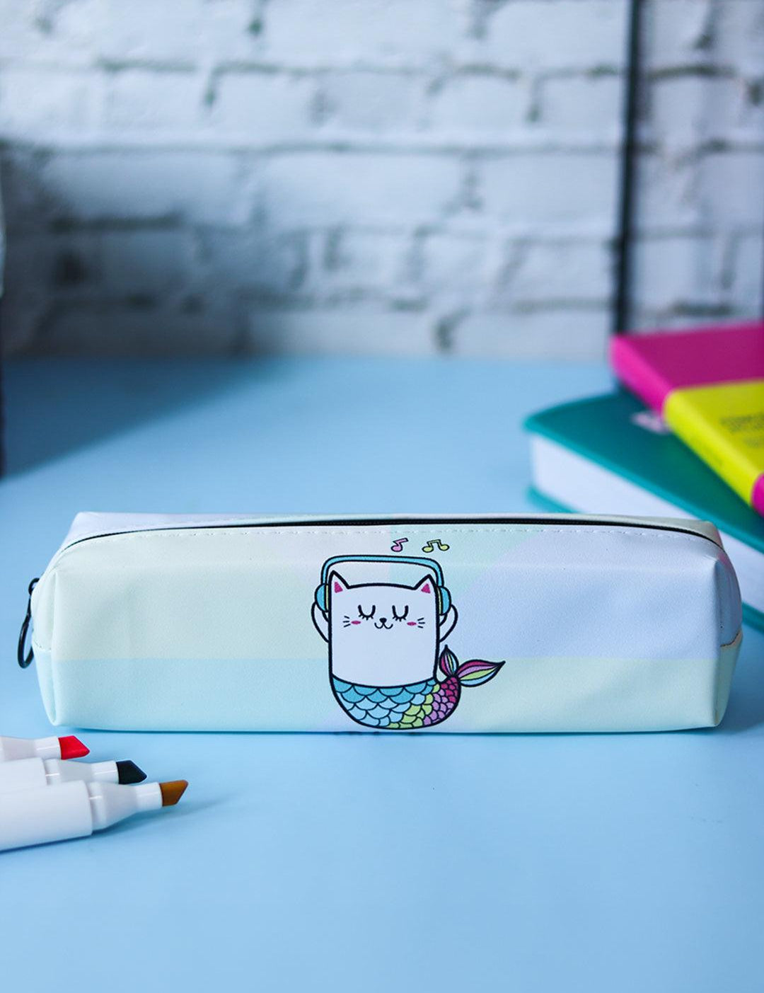 Multi Pencil Pouch - Fish Print - MARKET 99