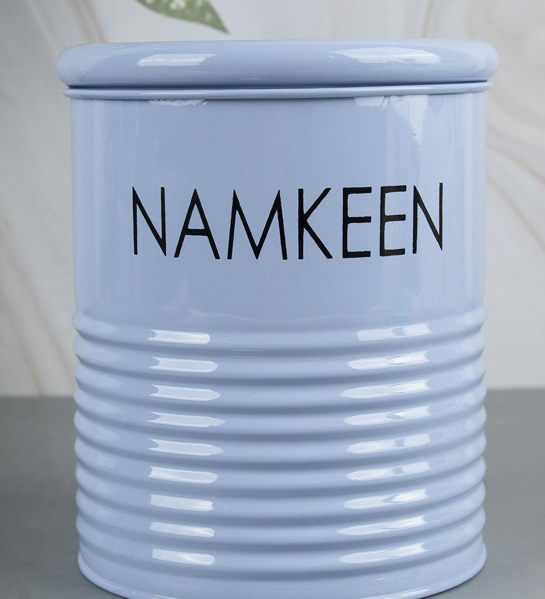 Namkeen Jar With Lid - (Blue, 1700mL) - MARKET 99