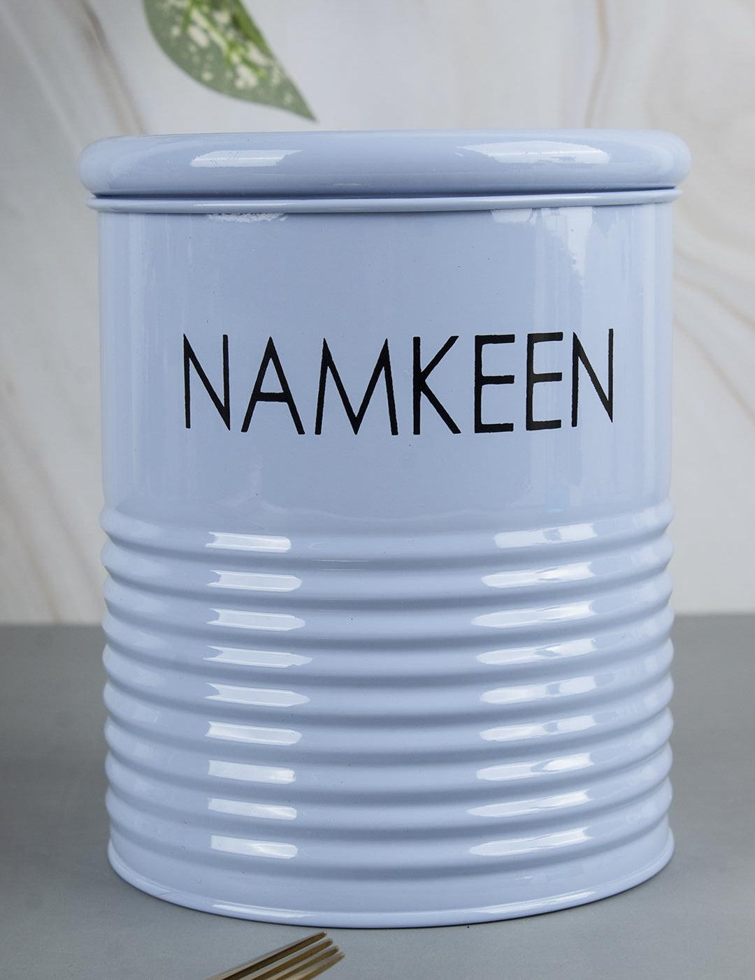 Namkeen Jar With Lid - (Blue, 1700mL) - MARKET 99