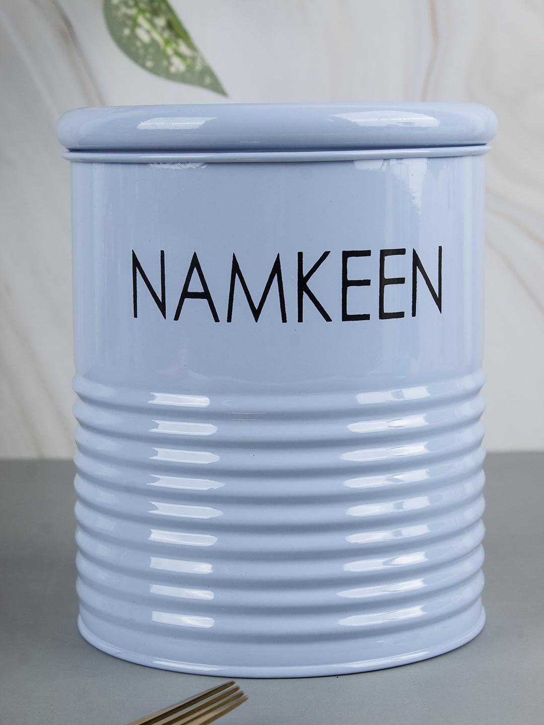 Namkeen Jar With Lid - (Blue, 1700mL) - MARKET 99