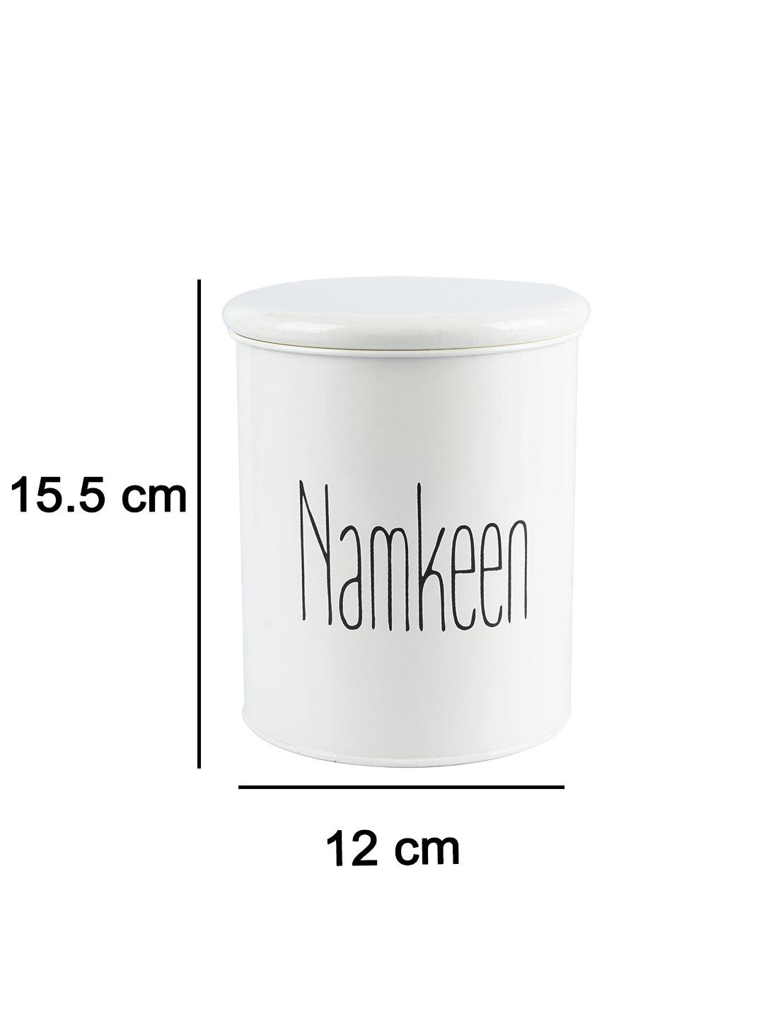 Namkeen Jar With Lid - (Off White, 1700mL) - MARKET 99