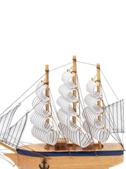 New Sailing Boat Decorative Showpiece - Brown - MARKET 99