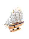 New Sailing Boat Decorative Showpiece - Brown - MARKET 99