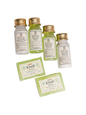 New Travel Kit Aloevera - Set Of 6, Green - MARKET 99