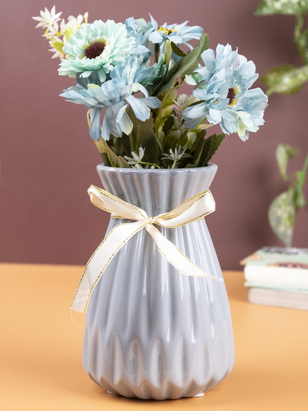 Nordic Vase, Grey, Ceramic - MARKET 99