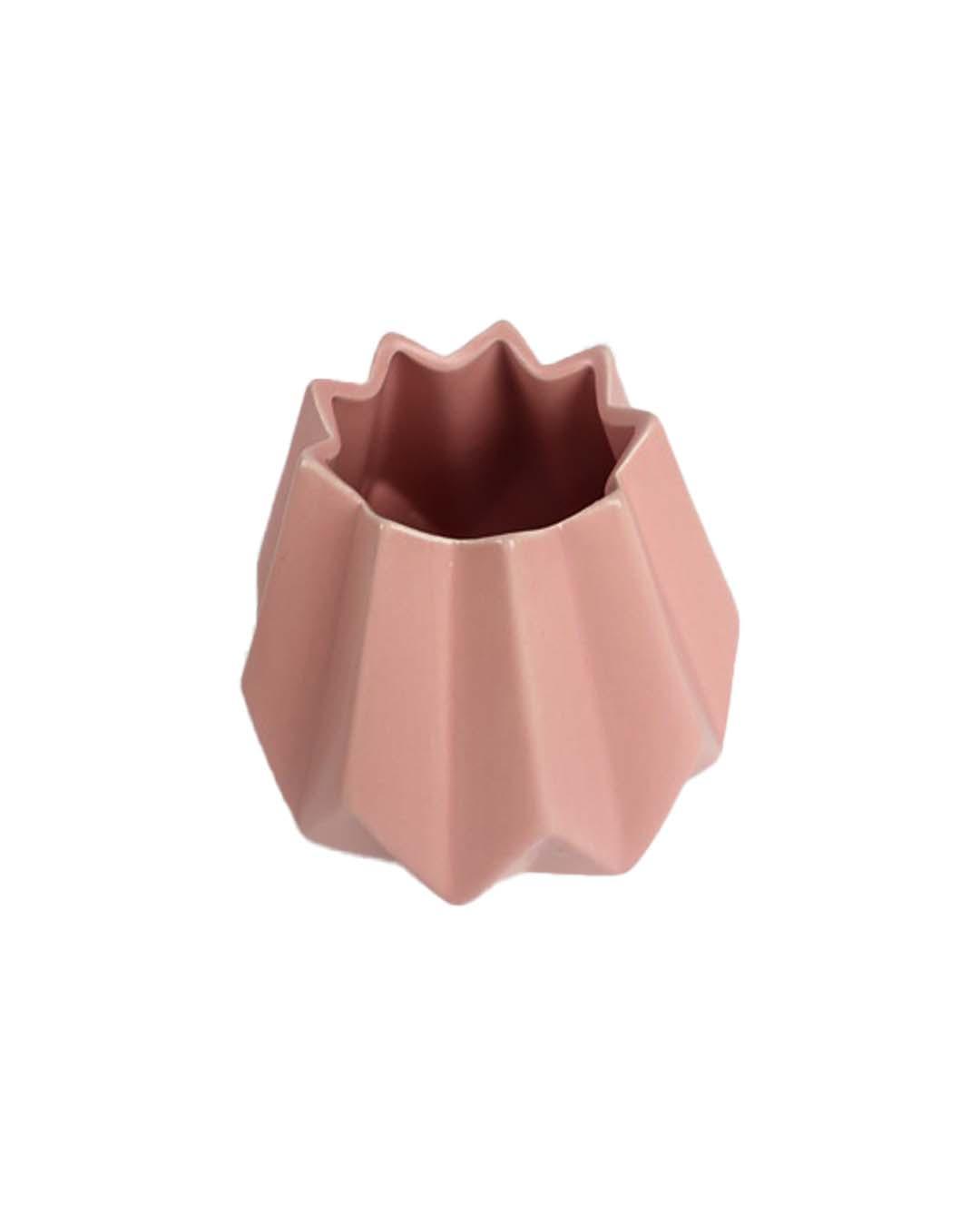 Nordic Vase, Peach, Ceramic - MARKET 99