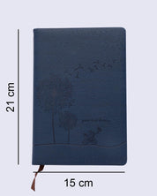 Notebook, Abstract Design, Blue, Paper - MARKET 99