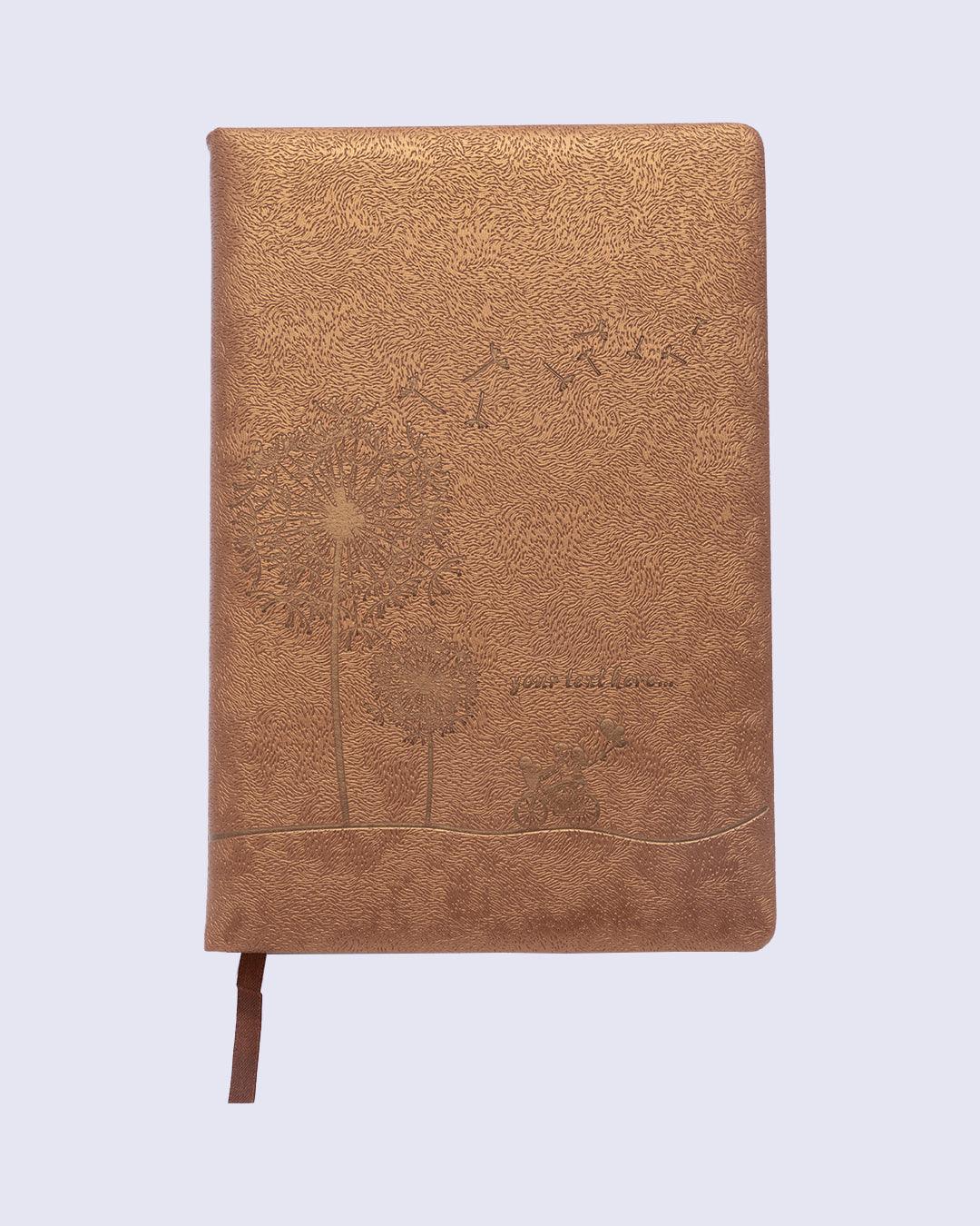 Notebook, Abstract Design, Brown, Paper - MARKET 99