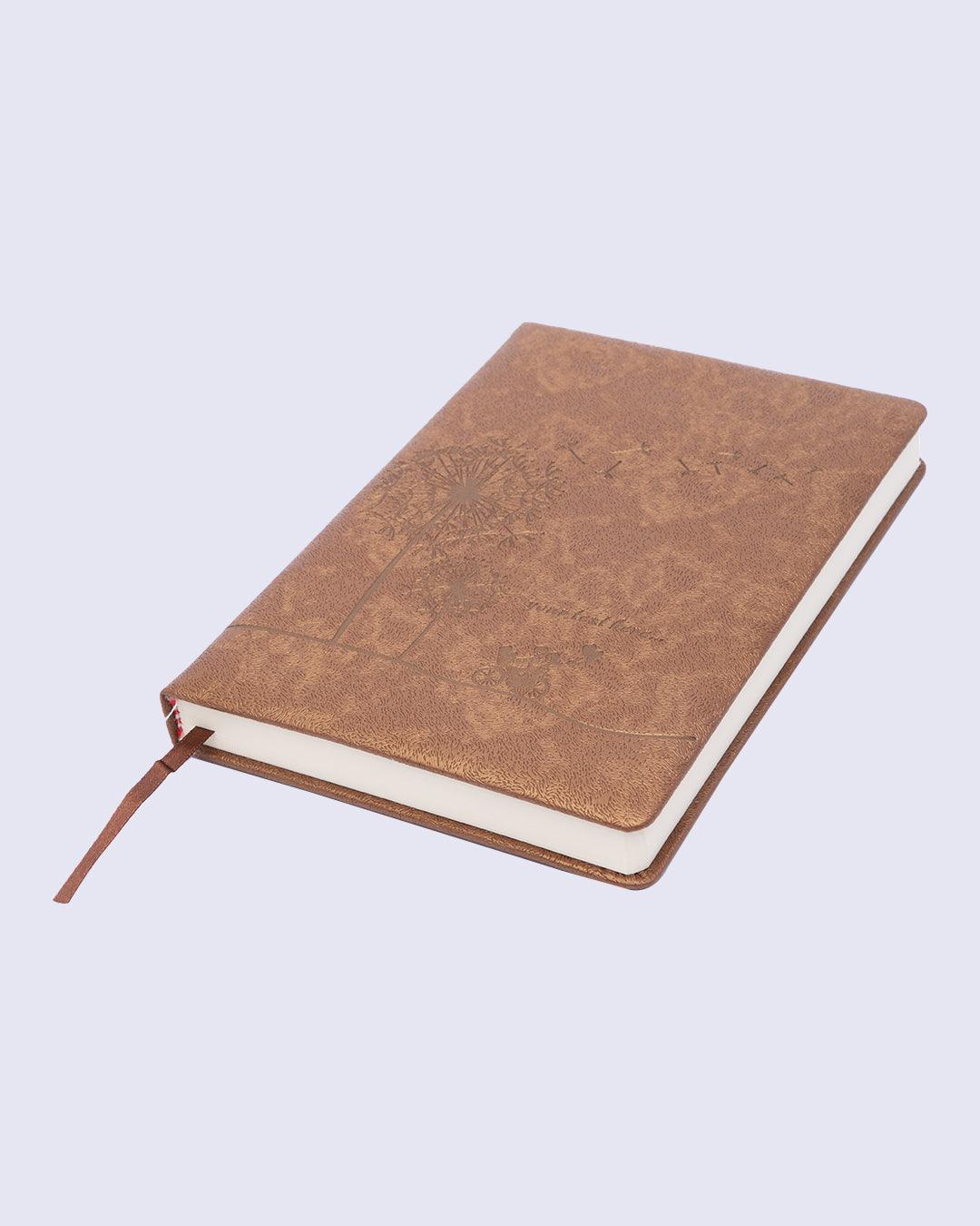 Notebook, Abstract Design, Brown, Paper - MARKET 99