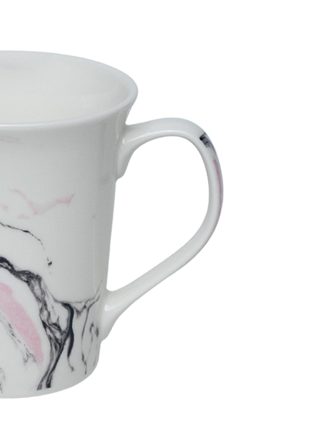 Off White Coffee Mug - 380 Ml, Marble Finish - MARKET 99