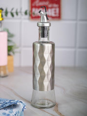 Oil Dispenser - 250Ml, Silver - MARKET 99