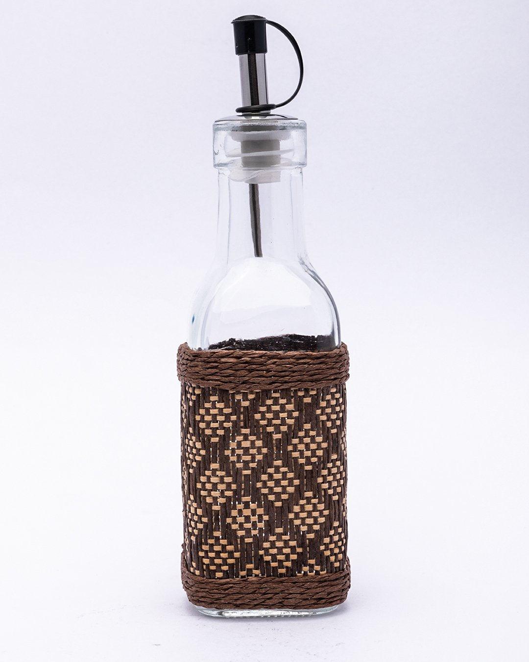 Oil Dispenser, for Cooking, Brown, Glass, 280 mL - MARKET 99