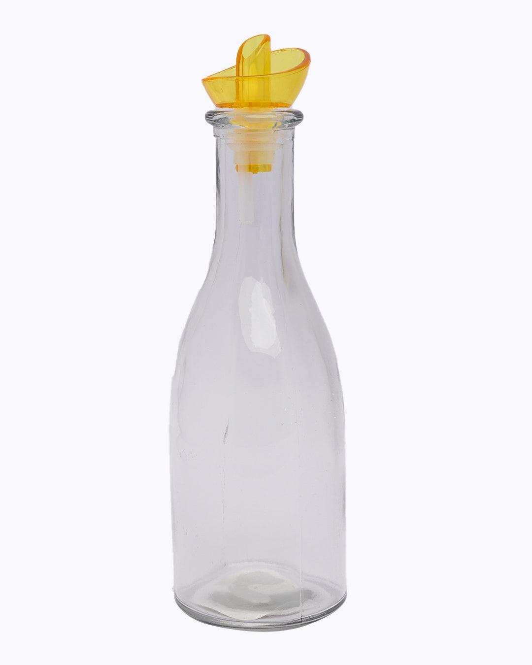 Oil Dispenser, for Kitchen, Yellow Colour, Glass, 280 mL - MARKET 99