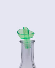 Oil Dispensers, for Kitchen, Green Colour, Glass, 280 mL - MARKET 99