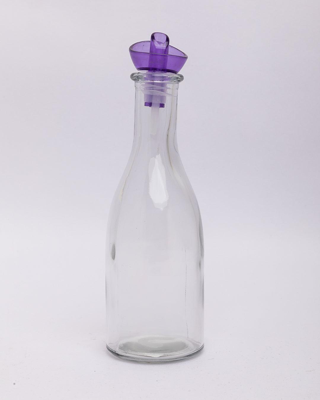 Oil Dispensers, for Kitchen, Purple Colour, Glass, 280 mL - MARKET 99