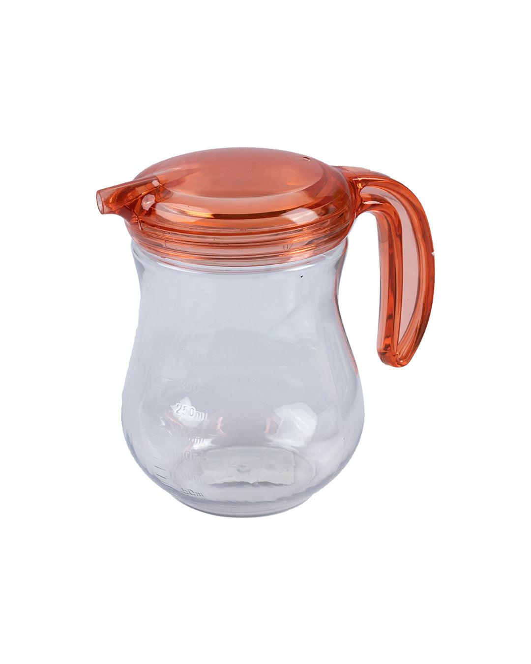 Oil Pourer Jug, Orange, Plastic, 450 mL - MARKET 99