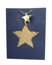 Paper, Gift Bag (Large) Pack Of 3, Printed Star, Glitter : Finish, Multicolor