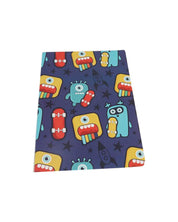 Paper, Note Book Pack Of 4 (Pages : 64  In Each Notebook) , Cartoon Print, Plain : Finish, Multicolor