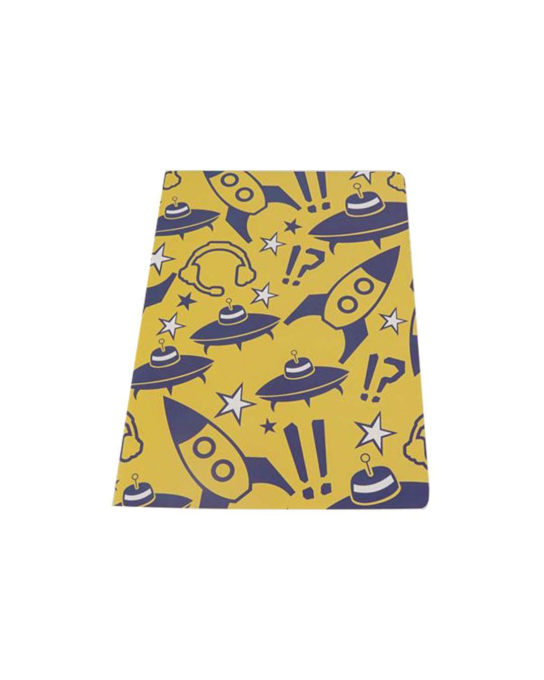 Paper, Note Book Pack Of 4 (Pages : 64  In Each Notebook) , Cartoon Print, Plain : Finish, Multicolor
