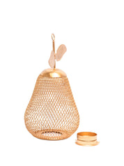 Pear T- Lite Holder - Golden & Metal - MARKET 99